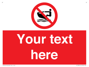 Custom No personal water craft